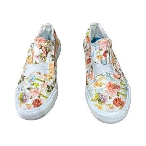 Blowfish Floral Canvas Sneakers 8